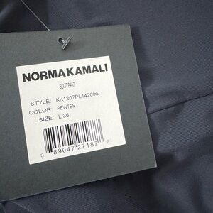 Norma Kamali Pewter Boot Pants